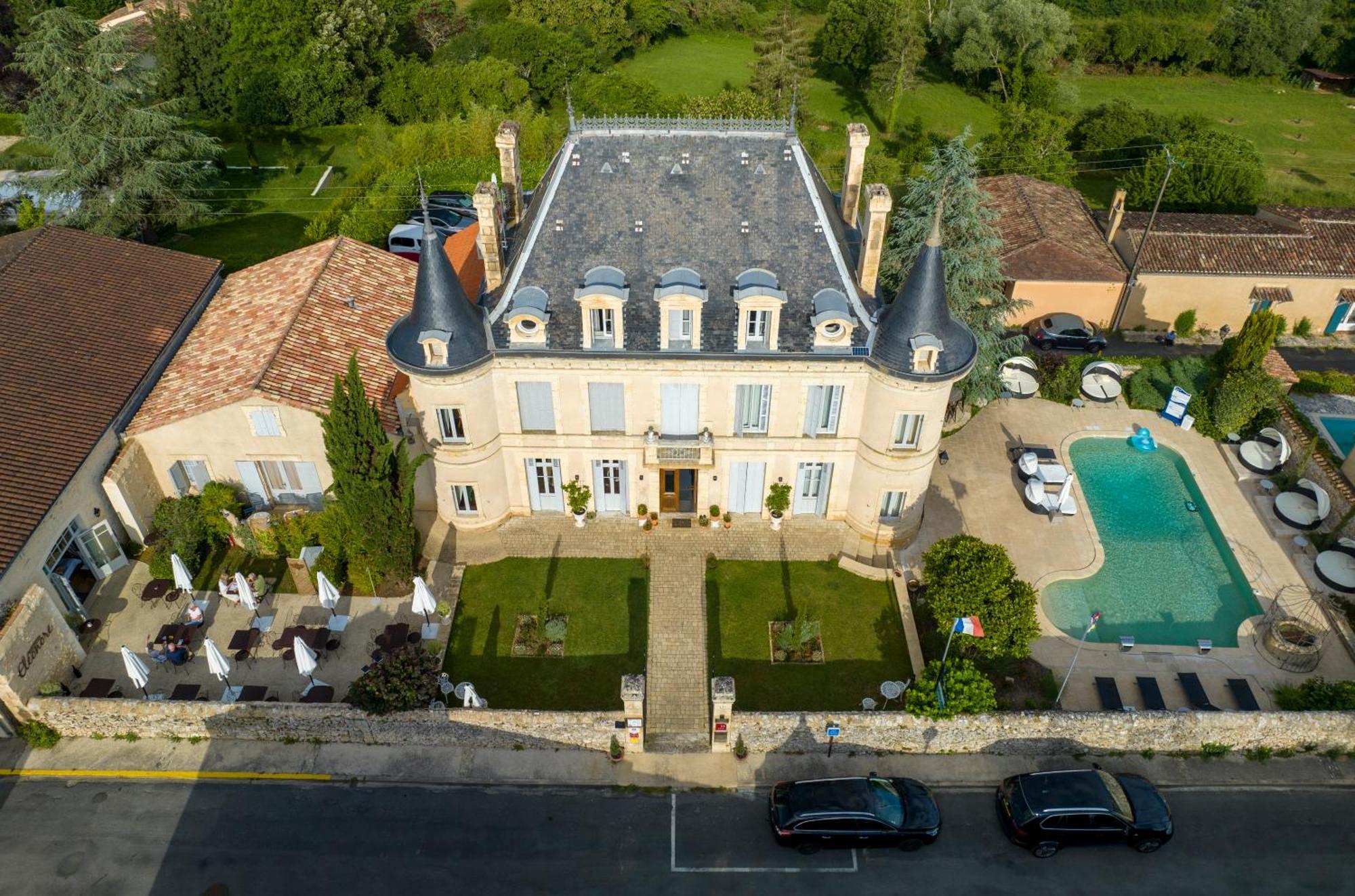 Chateau Hotel Edward 1Er Монпазье Экстерьер фото